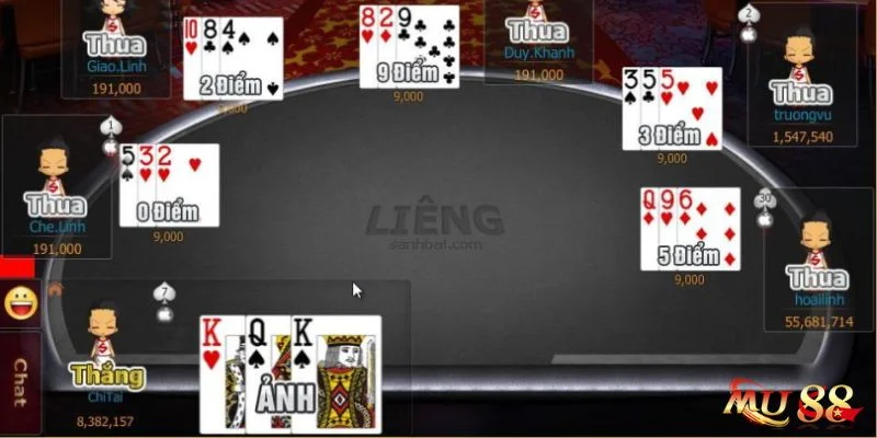 Bài Liêng Online Mu88: Mẹo Cược Ăn Tiền, Chốt Lời Đậm 3 Cược liêng tại nhà cái Mu88 cần nắm vững thuật ngữ.