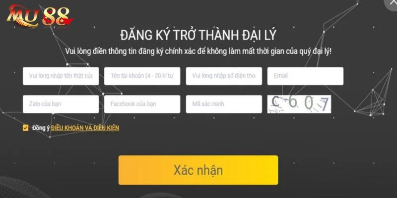 Đại Lý Mu88 3 Muốn làm đại lý của nhà cái Mu88, nhà đầu tư phải tiến hành các bước đăng ký cẩn thận.