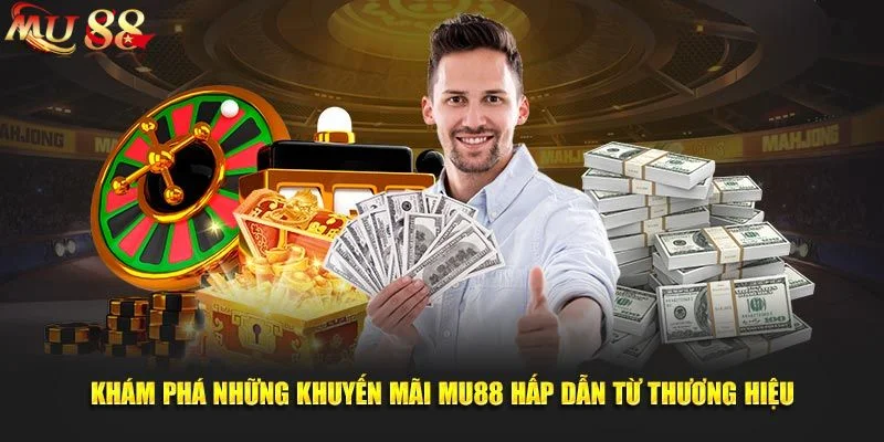 Khuyến Mãi Mu88 1 Mu88 không chỉ chào đón tân thủ mà còn tri ân thành viên hiện tại với ưu đãi hấp dẫn.